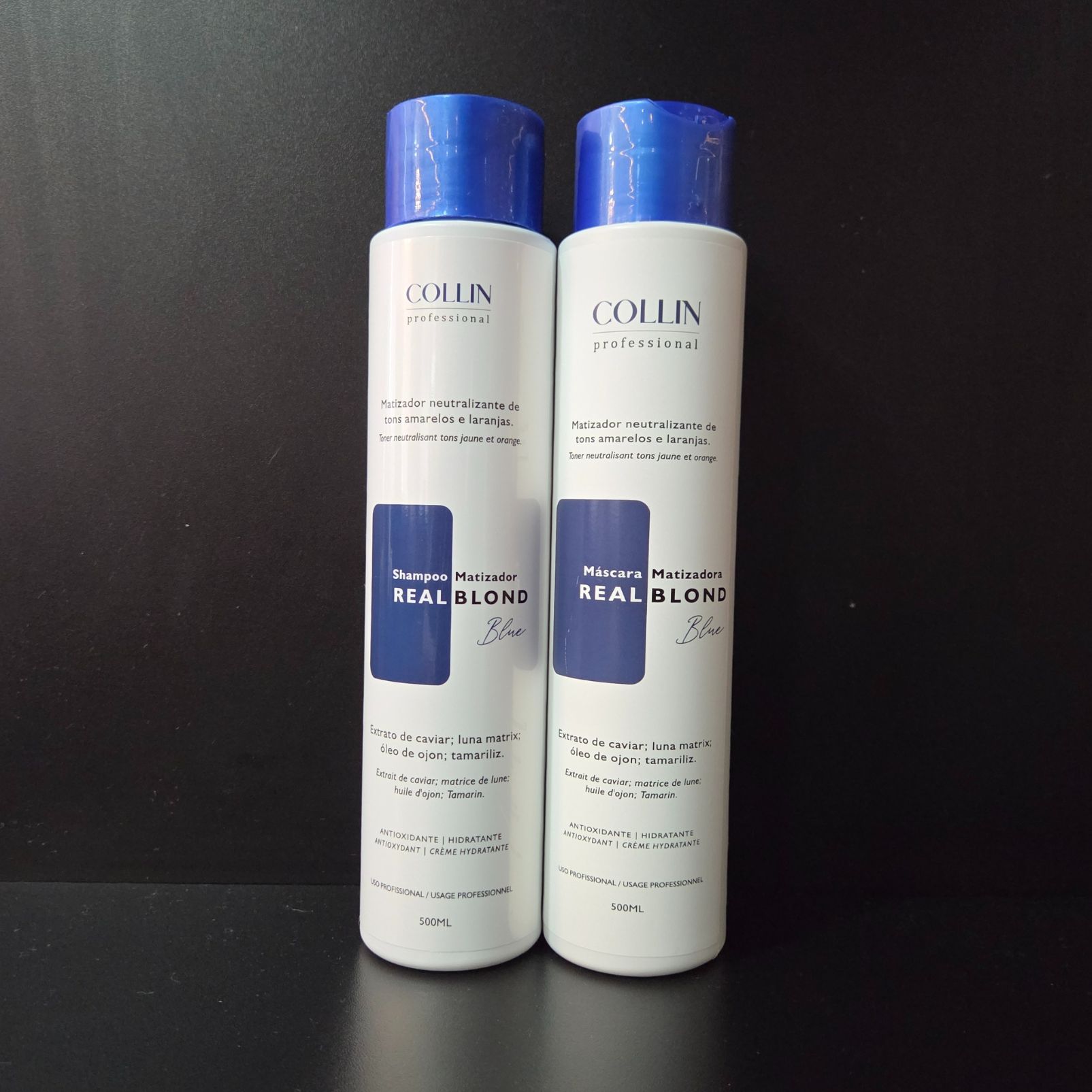 Kit Real Blond Blue 500ml